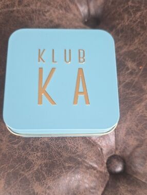 KLUB KA Blue Tin with Gold Lettering